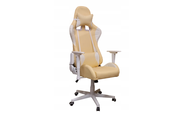 Fotel gamingowy COYOC PREMIUM żółty